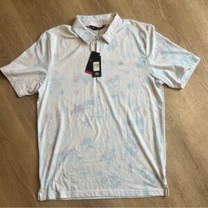 Travis Mathew Tie-Dye Polo Shirt